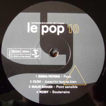 2LP Various: Le Pop 10 (Les Chansons De La Nouvelle Scène Française) 439441