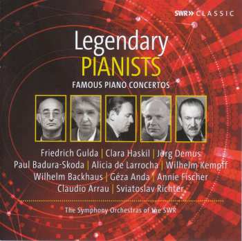 10CD Various: Legendary Pianists (swr Classic-edition) 423678