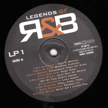2LP Various: Legends Of R&B 136765