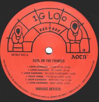 LP Various: Leon Gardner's Igloo Records (Soul On The Fringes) 335187