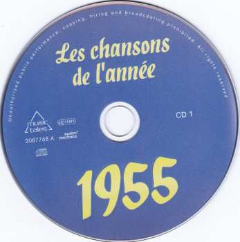 2CD Various: Les Chansons De L'Année 1955 187064