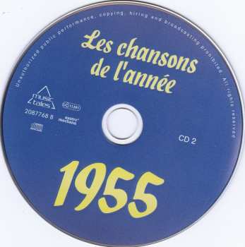 2CD Various: Les Chansons De L'Année 1955 187064