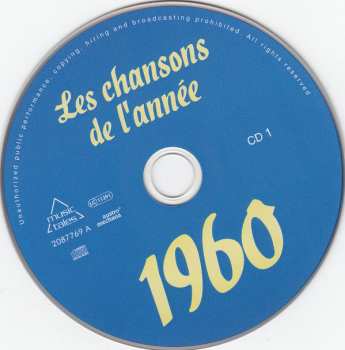 2CD Various: Les Chansons De L'Année 1960 231530