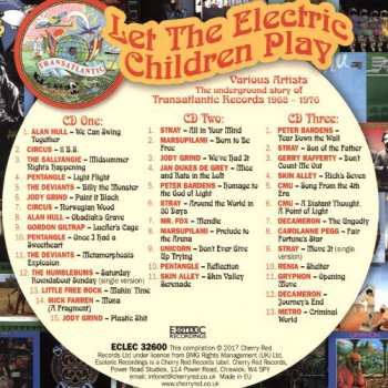 3CD Various: Let The Electric Children Play - The Underground Story Of Transatlantic Records 1968-1976 110942