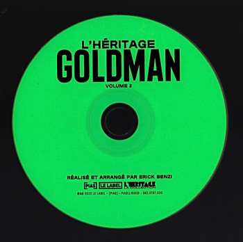 CD Various: L'héritage Goldman (Volume 2) 492349