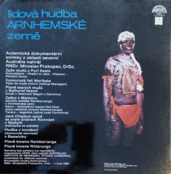 LP Various: Lidová Hudba Arnhemské Země (+BOOKLET) 283566