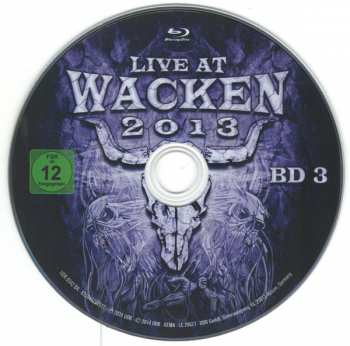 3Blu-ray Various: Live At Wacken 2013 21079