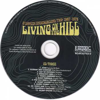 3CD Various: Living On The Hill A Danish Underground Trip 1967-1974 97898