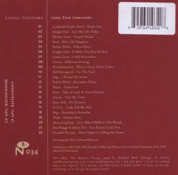 CD Various: Local Customs : Lone Star Lowlands 392899