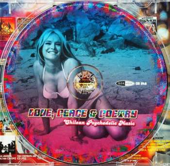 CD Various: Love, Peace & Poetry (Chilean Psychedelic Music) 464886