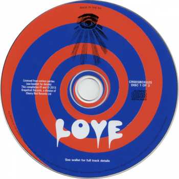 3CD/Box Set Various: Love, Poetry And Revolution (A Journey Through The British Psychedelic And Underground Scenes 1966-72) 271942