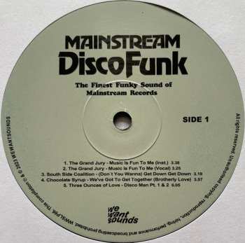 LP Various: Mainstream Disco Funk (The Finest Funky Sound Of Mainstream Records New York 1974-1976) 425088