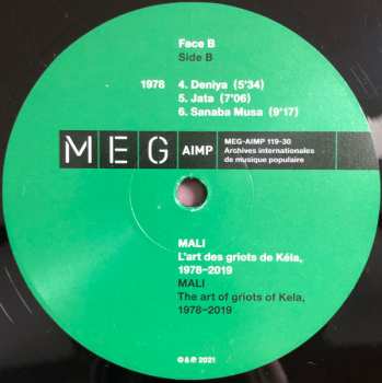 LP Various: Mali, The Art Of Griots Of Kela, 1978-2019 313651