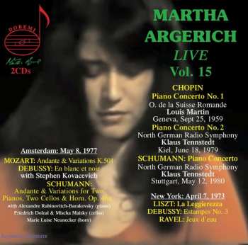 Album Various: Martha Argerich - Legendary Treasures Vol.15