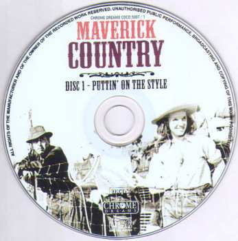 4CD Various: Maverick Country 229378