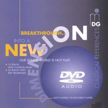 Album Various: Mdg-dvd-audio "breakthrough Into A New Dimension"
