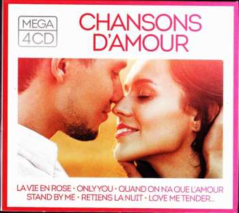 Album Various: Mega 4 CD - Chansons D'amour