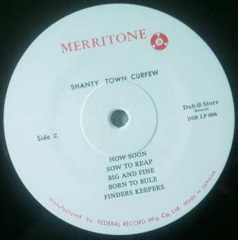 2LP Various: Merritone Rock Steady 1: Shanty Town Curfew 1966-1967 355082