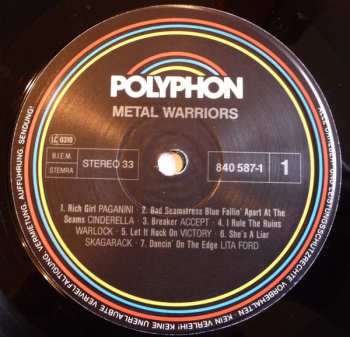 LP Various: Metal Warriors 430437