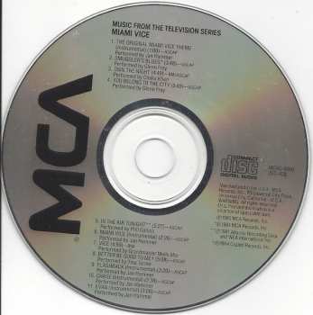 CD Various: Miami Vice Soundtrack 412274