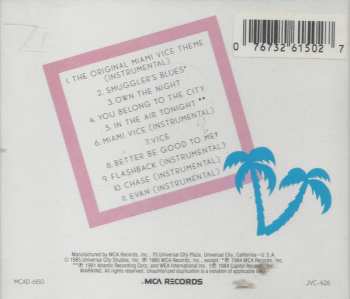 CD Various: Miami Vice Soundtrack 412274
