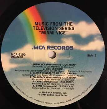 LP Various: Music From The Television Series "Miami Vice" 532802