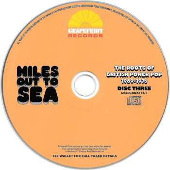 3CD Various: Miles Out To Sea – The Roots Of British Power Pop 1969-1975 444667