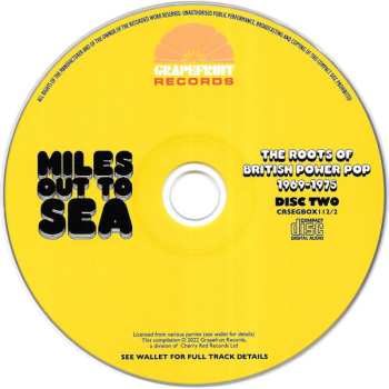 3CD Various: Miles Out To Sea – The Roots Of British Power Pop 1969-1975 444667