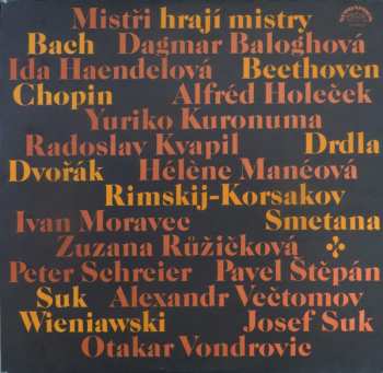 LP Various: Mistři Hrají Mistry 280199