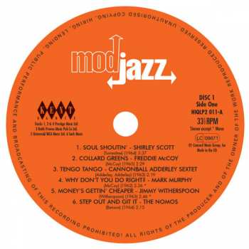 2LP Various: Mod Jazz CLR 264436