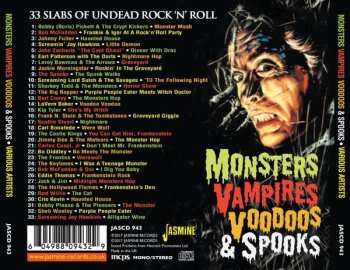 CD Various: Monsters, Vampires, Voodoos & Spooks - 33 Slabs Of Undead Rock ‘N’ Roll 446420