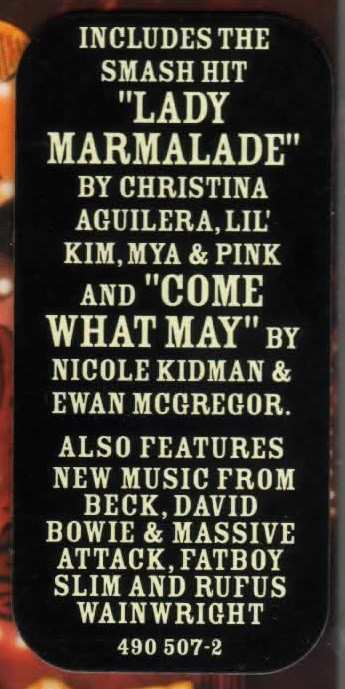 CD Various: Moulin Rouge (Music From Baz Luhrmann's Film)