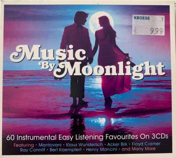 Album Various: Music By Moonlight - 60 Instrumental Easy Listening Favourites On 3CDs