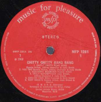 LP Various: Music From The Fabulous Film Of Ian Fleming's Chitty Chitty Bang Bang 512340