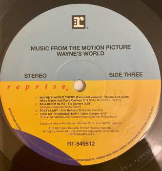 2LP Various: Music From The Motion Picture Wayne's World 295956