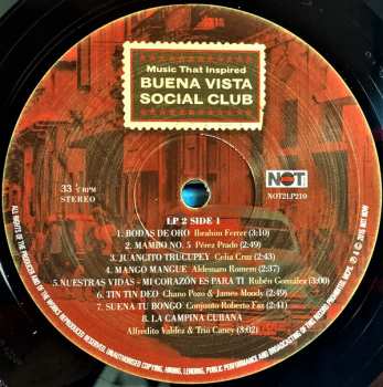 2LP Various: Music That Inspired Buena Vista Social Club 75223