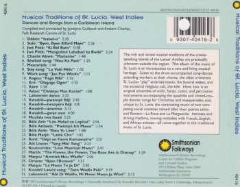 CD Various: Musical Traditions Of St. Lucia, West Indies 322762