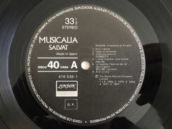 LP Various: Musicalia 40. El Bel Canto 366348