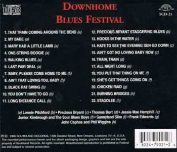 CD Various: National Downhome Blues Festival (Volume One) 351184