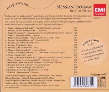 CD Various: Nessun Dorma - Best Of Opera 115551