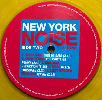 2LP Various: New York Noise (Dance Music From The New York Underground 1977-1982) CLR | LTD 487730