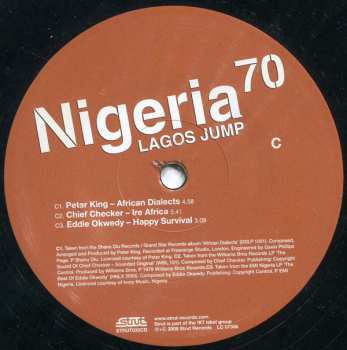 2LP Various: Nigeria 70 (Lagos Jump: Original Heavyweight Afrobeat, Highlife & Afro-Funk) 78035