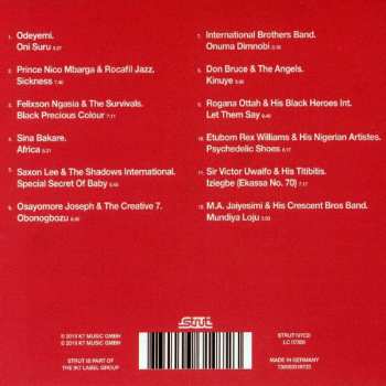 CD Various: Nigeria 70 (No Wahala: Highlife, Afro-Funk & Juju 1973-1987) 93195