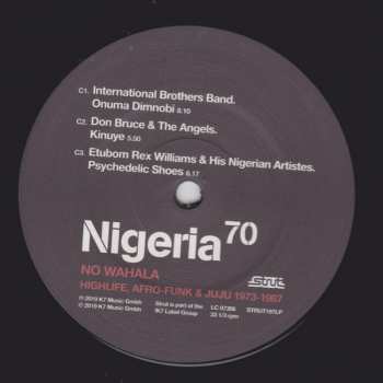 2LP Various: Nigeria 70 (No Wahala: Highlife, Afro-Funk & Juju 1973-1987) 404297