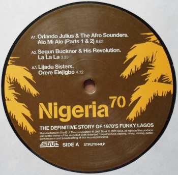 3LP Various: Nigeria 70 (The Definitive Story of 1970's Funky Lagos) LTD 142321
