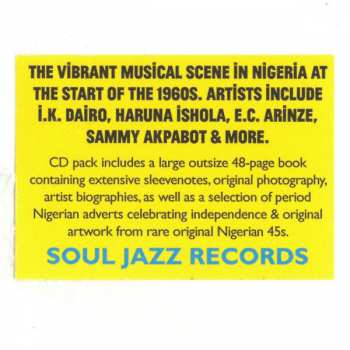 CD Various: Nigeria Freedom Sounds! (Popular Music And The Birth Of Independent Nigeria 1960-63) 91111