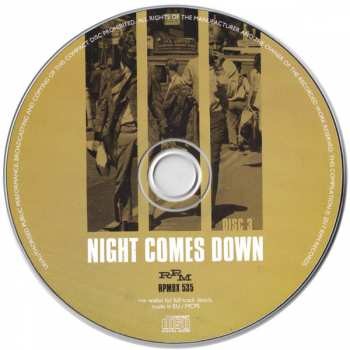 3CD/Box Set Various: Night Comes Down: 60s British Mod, R&B, Freakbeat & Swinging London Nuggets 112161