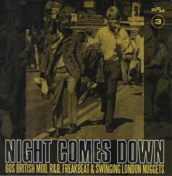 3CD/Box Set Various: Night Comes Down: 60s British Mod, R&B, Freakbeat & Swinging London Nuggets 112161