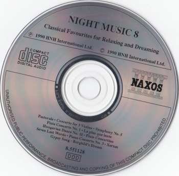 CD Various: Night Music 8 - Classical Favourites For Relaxing And Dreaming 338375
