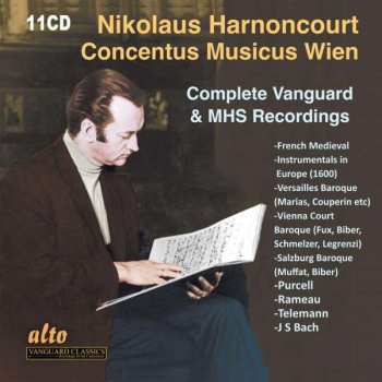 Album Various: Nikolaus Harnoncourt & Concentus Musicus Wien - Complete Vanguard & Mhs Recordings